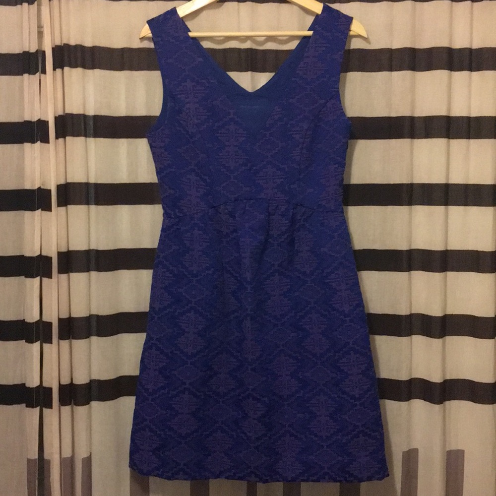 Maeve printed party cocktail dress tribal print